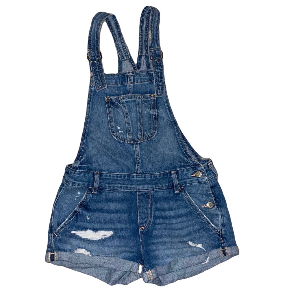 Hollister Overall Shorts Size XS